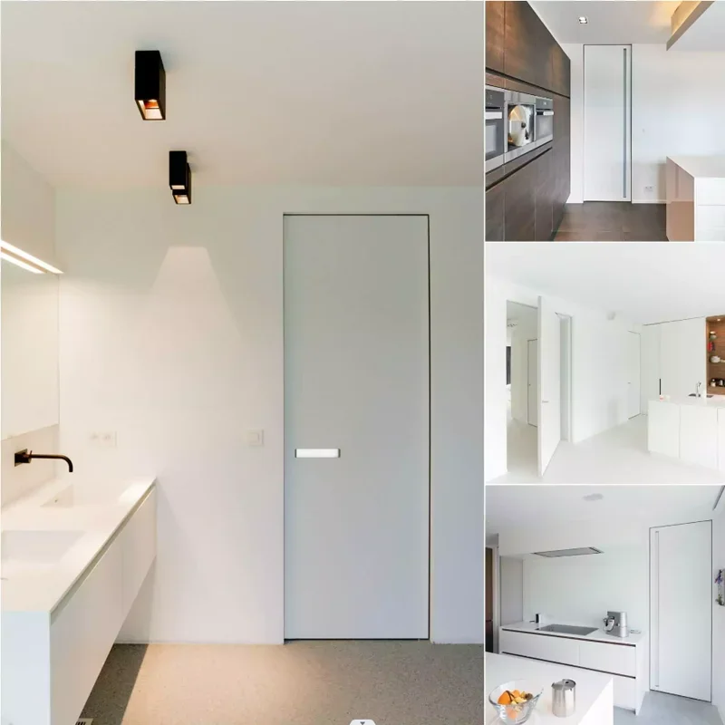 

л # cfks Низкая цена Интерьер Невидимые петли для спальни Двери Последний дизайн Скрытые двери для домов