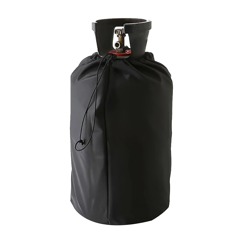 

Чехол для газового баллона из черной оксфордской ткани 210D, защитный чехол для походной газовой плиты, кухонные принадлежности, аксессуары для барбекю