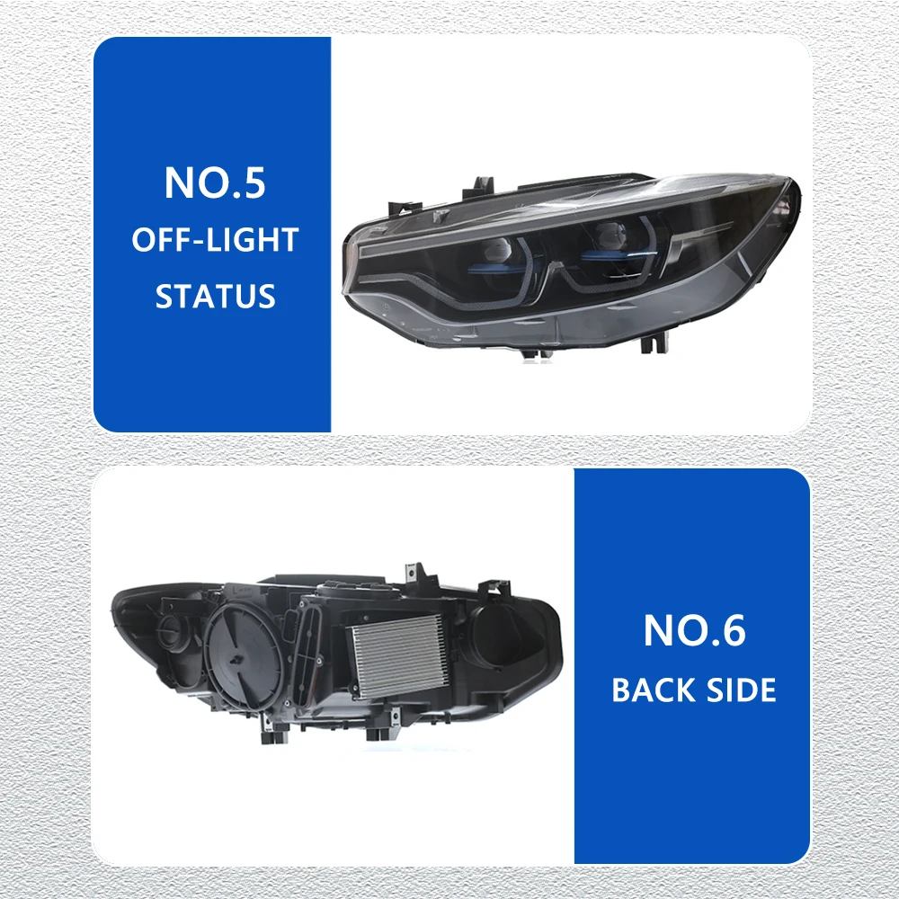 New Styling LED HeadLights for BMW 4 series F32 13-20 full led DRL Car head lamp Assembly Signal Auto Accessories Modified Lamp