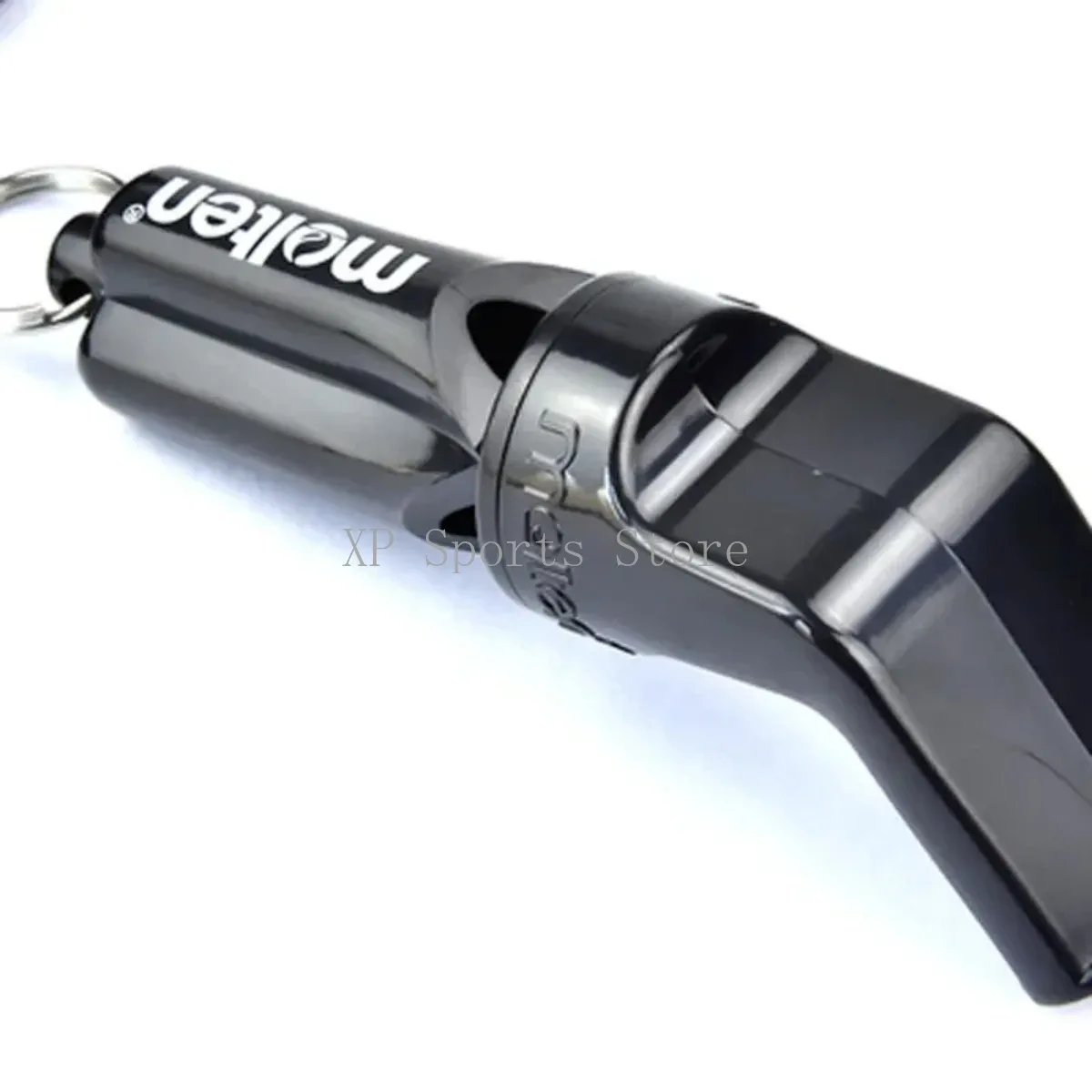 モルテン純正日本製ABS樹脂製イルカホイッスル - バレーボール/ハンドボールプロ審判トレーニングギア、ランヤード付き、コーチ用具