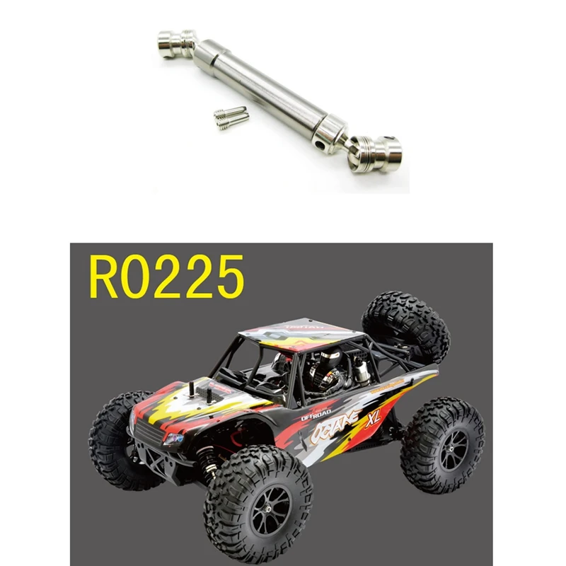 Metalowy tylny centralny wał napędowy CVD 10980 do VRX Racing RH1043 RH1045 RH1043SC RH1045SC 1/10 RC Car Upgrade Parts