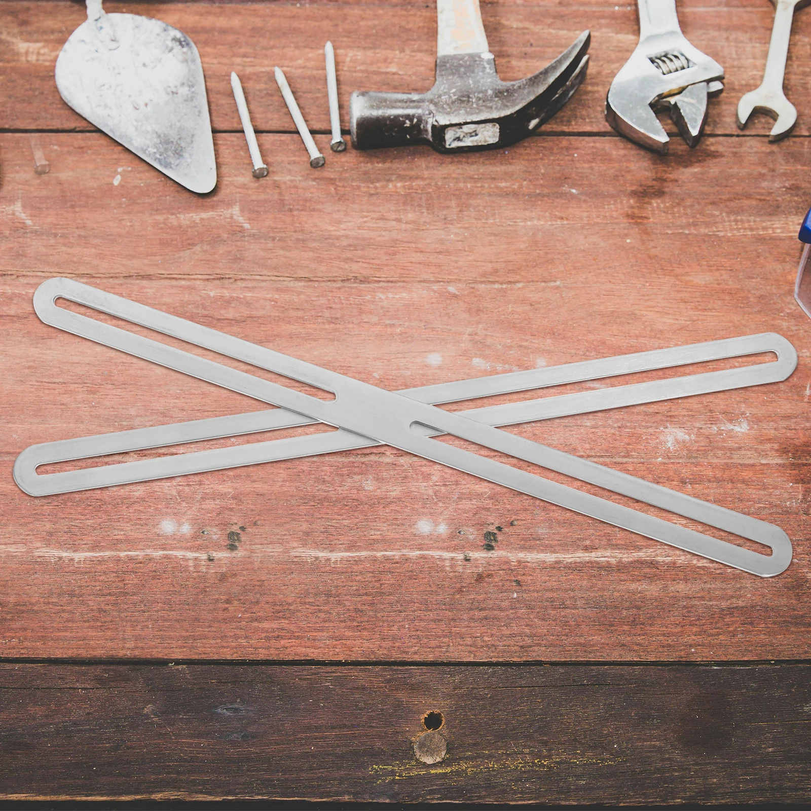 

2Pcs Stainless Steel Adjustable Corner Bracket Mailbox Mounting Set Fence Gate Fastener Kit Secure Installation