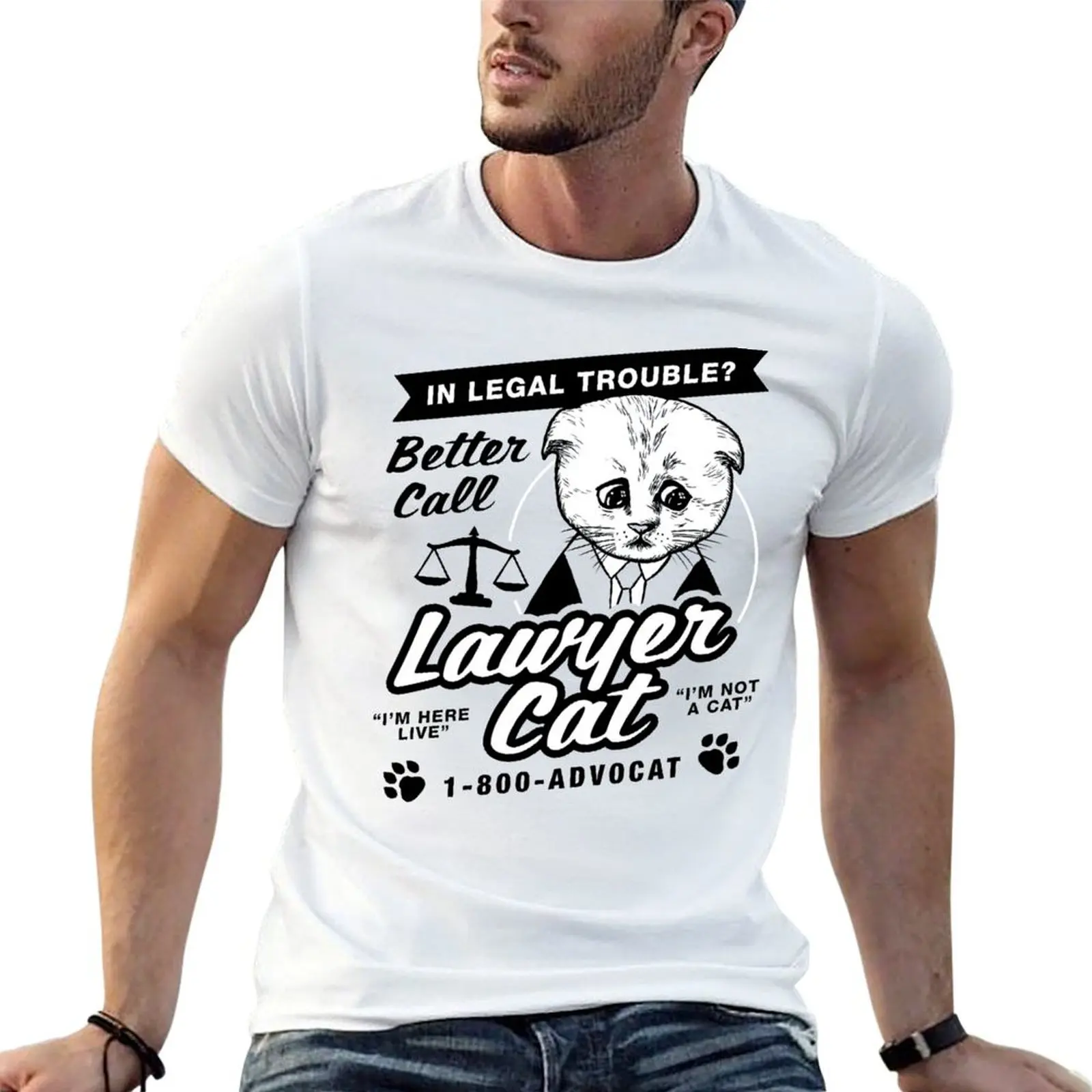 T-shirt pour avocat, grande taille, à porter au quotidien