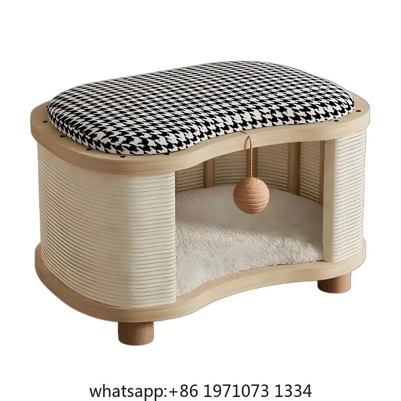 2-in-1 Convertible Heavy-Duty Pet Furniture, All-Season Anti-Slip Lounger