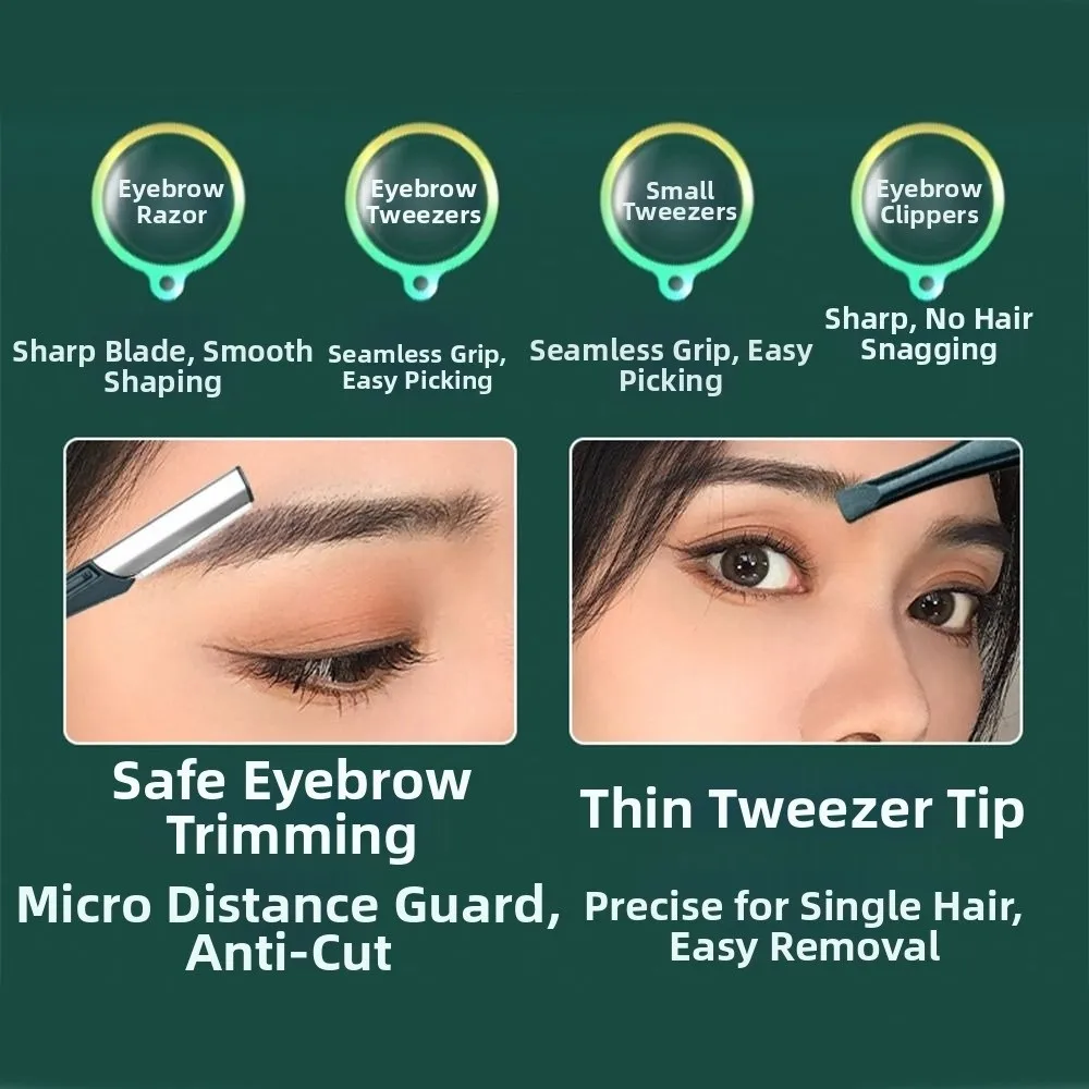 

Набор кусачек для ногтей из нержавеющей стали, черный, зеленый, профессиональные кусачки для ногтей, прочный набор для маникюра и педикюра для ухода за ногтями