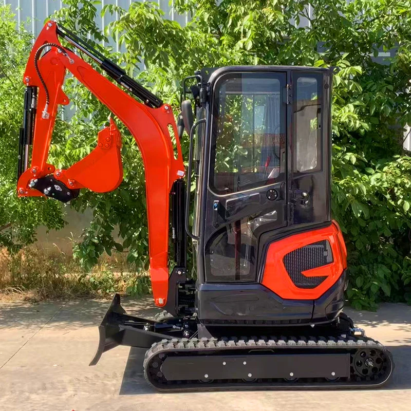 تسليم سريع 1.8 طن 2 طن 2.5 طن حفارة هيدروليكية صغيرة ديزل كوبوتا حفار أسعار CE EPA EURO5 حفارة مجنزرة #6