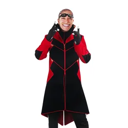Dr Eggman Cosplay Costume Anime Hedgehog 2 Ivo Robotnik Halloween For Men Clothes Coat Glasses Full Set Carnival Suit Uniforms
