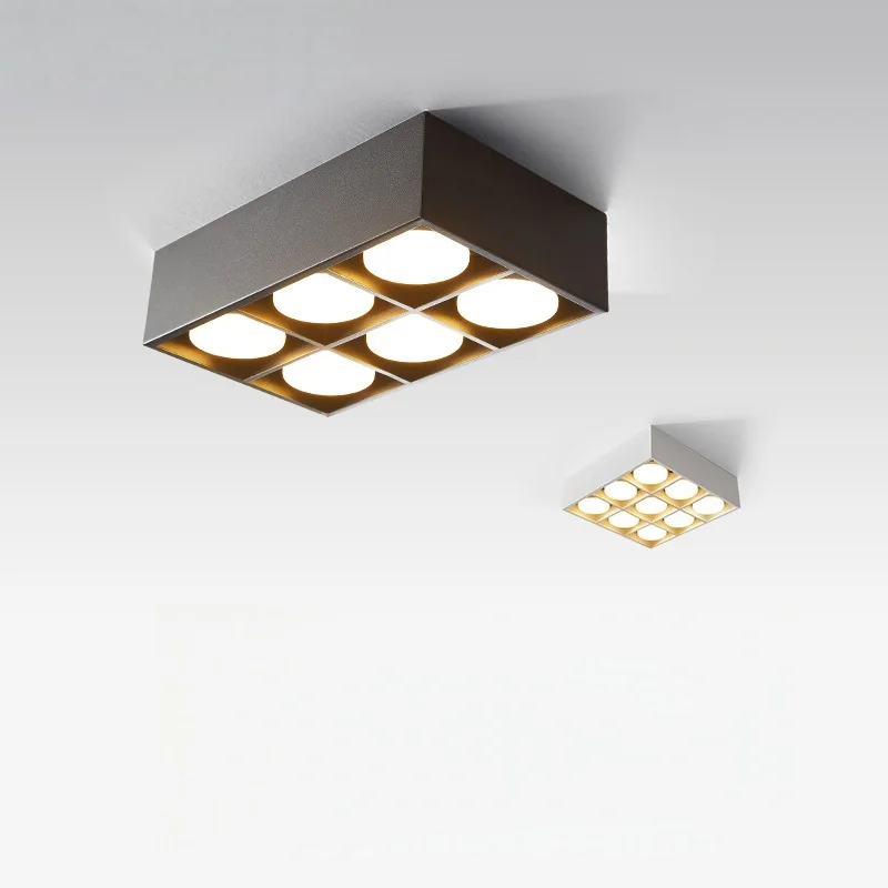 LED Downlight Spotlight Indoor Aluminum Ceiling Spots Light Accent Fixture for Corridor Living Room Bedroom