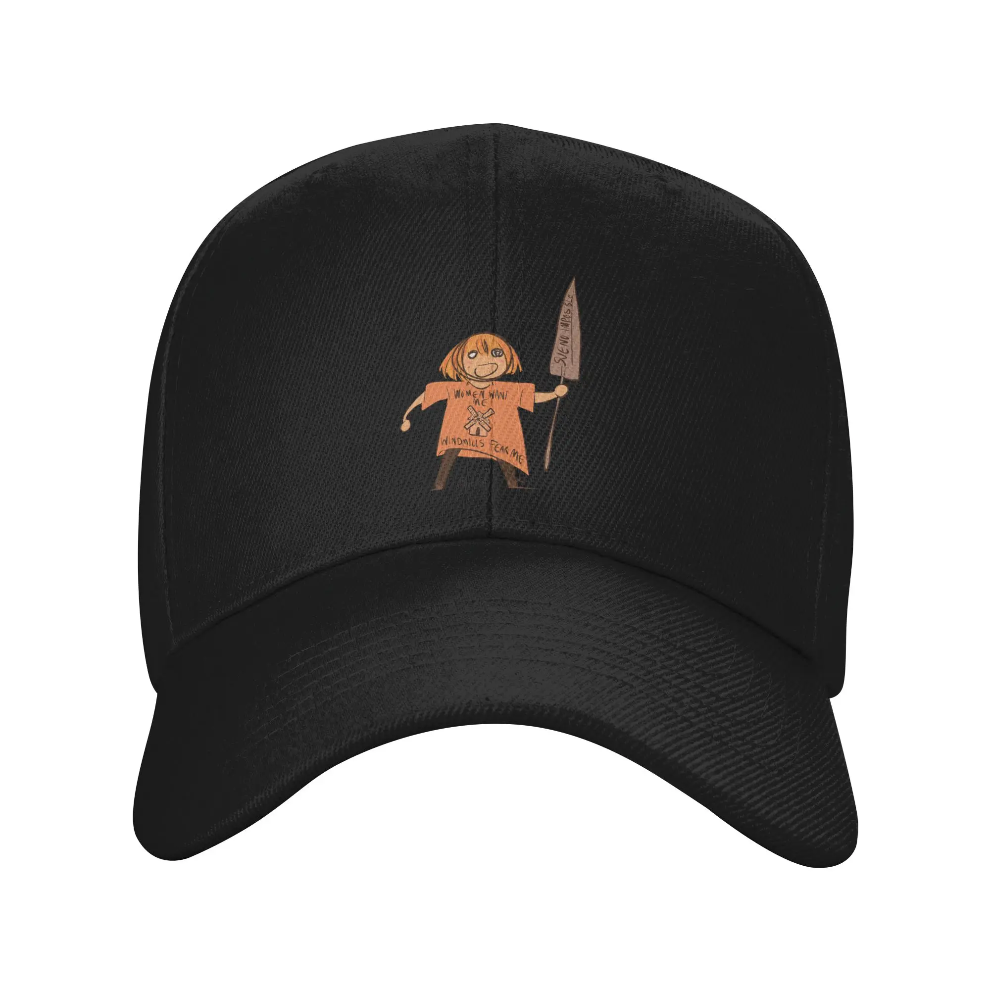 Fashion Don Quixote from Limbus Company Curved Brim Baseball Cap Unisex Denim Hat Cap For Women
