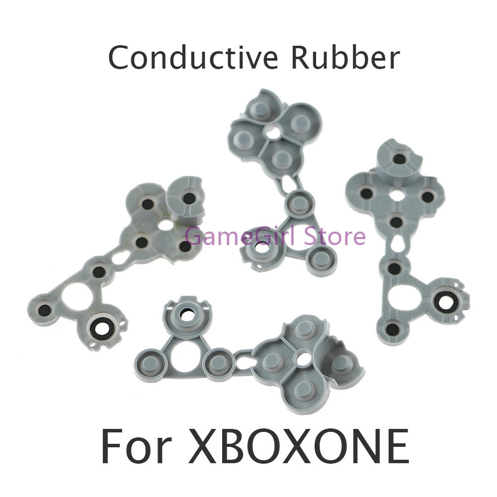 

200pcs Black Grey Conductive Rubber Adhesive Button For Xbox One Controller Repair Replacement Parts