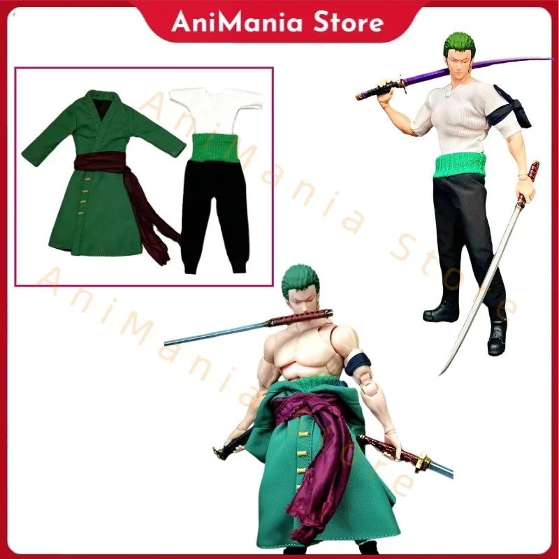 En Stock ONE PIECE - Punk Hazard Arc - Whole Cake Island - Traje de Roronoa Zoro para Figura de Acción SHF 1/12