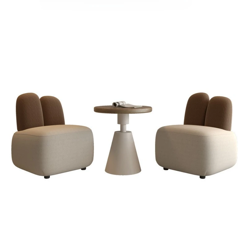 

Simple style creative rabbit chair sofa, coffee shop single sofa