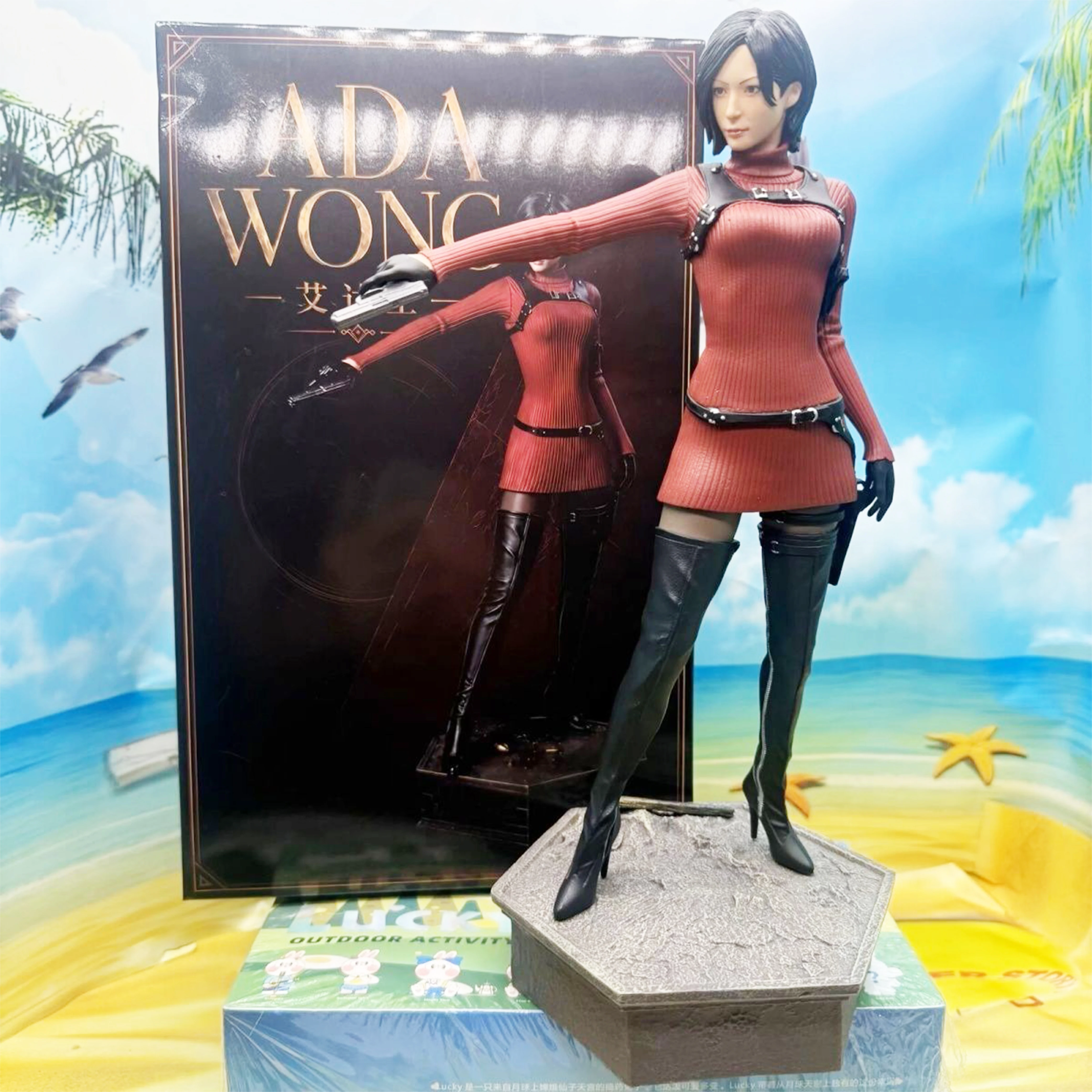 32cm Resident Evil Figure Ada Wong Figures Action Figurine Doll Desk Decoration Statue Collection Model Kids Toy Birthday Gift