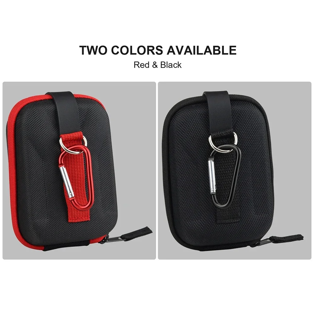 Magnetic Buckle Carrying Case for Golf Rangefinder Waterproof Hunting Camera Pouch with Belt Loop and Carabiner