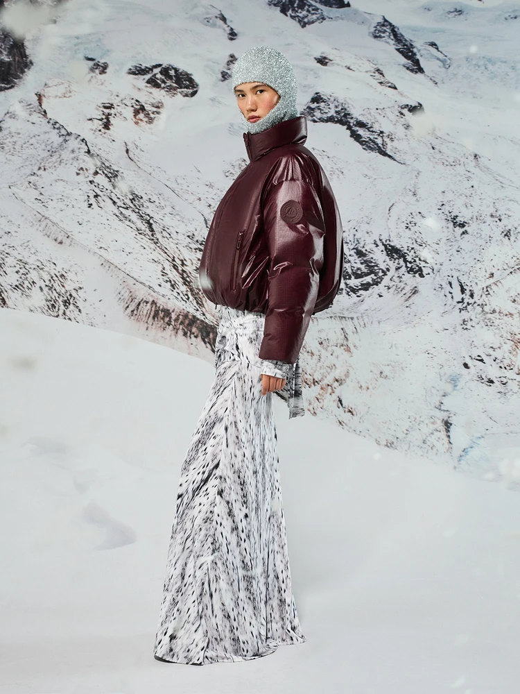 

BOSIDENG зимняя куртка на 90% гусином пуху для женщин зимняя куртка Ancora красная куртка глубокая зимняя куртка-пуховик легкая теплая