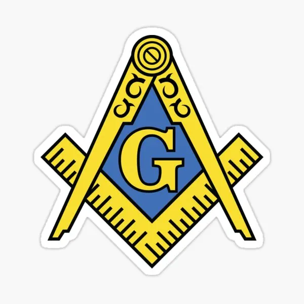 Freemasons The Eye of God Sticker Laptop Vinyl Truck Racing Motorcycle Window Car Bicycle Van Wall Glass Helmet Camper Decal