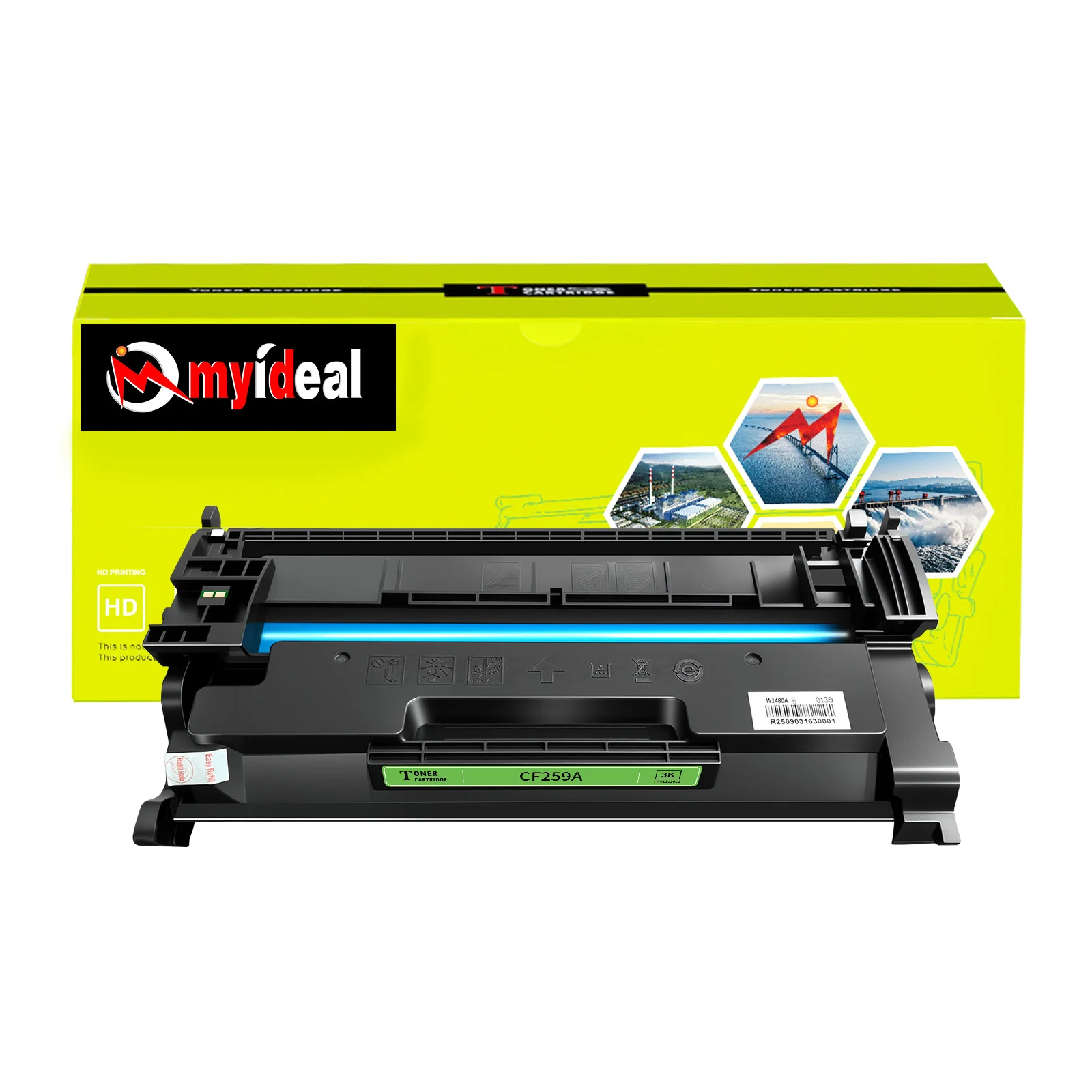 

CF259A Toner Cartridge Compatible New for HP LaserJet Pro M404DW M404DN M404N M428FDW MFP M428DW MFP M428FDN 3k
