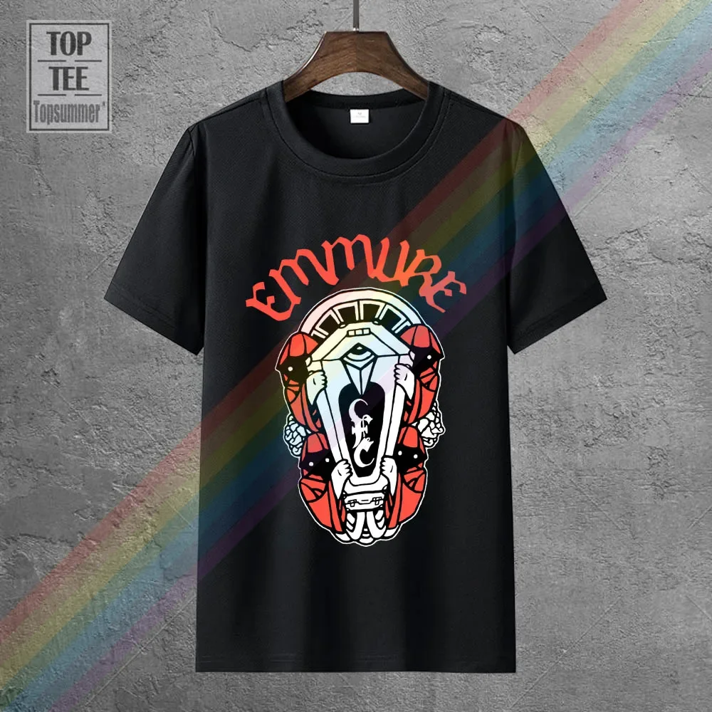 

Authentic Emmure Band Casket Robed Figures Metalcore T-Shirt S M L Xl 3Xl New Top Harajuku Short Sleeve Shirts