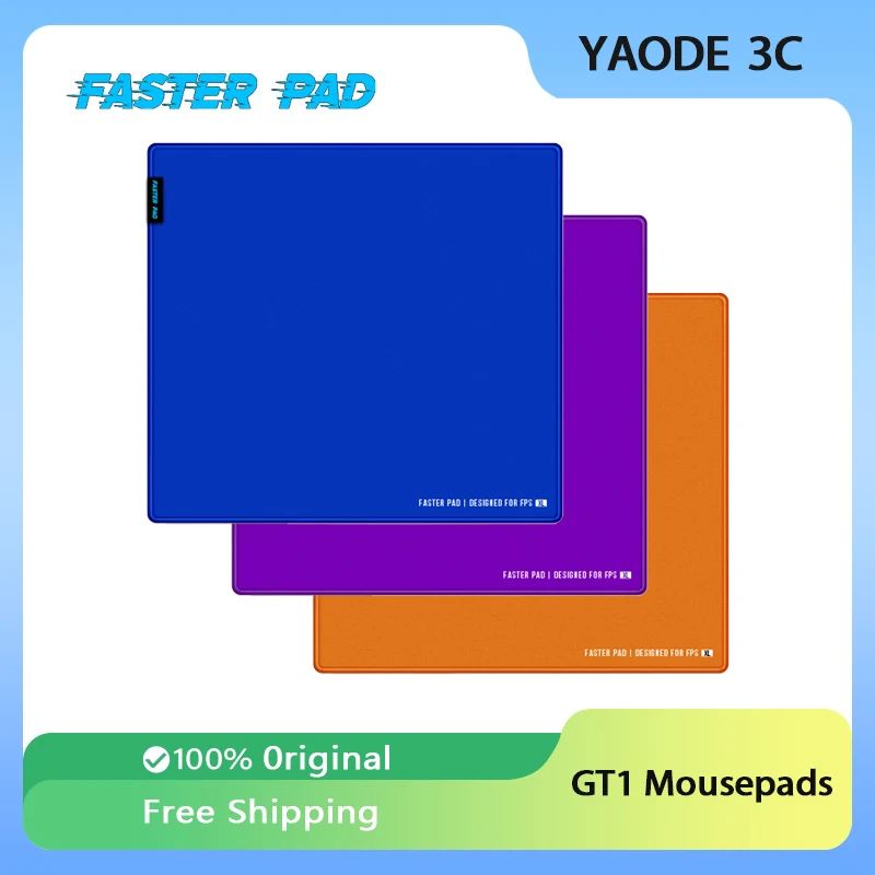 

Fasterpad GT1 Коврики для мыши Резиновые нескользящие и водонепроницаемые коврики для мыши E-sports Valorant FPS Офисные игровые аксессуары для ПК 450x400x4 мм
