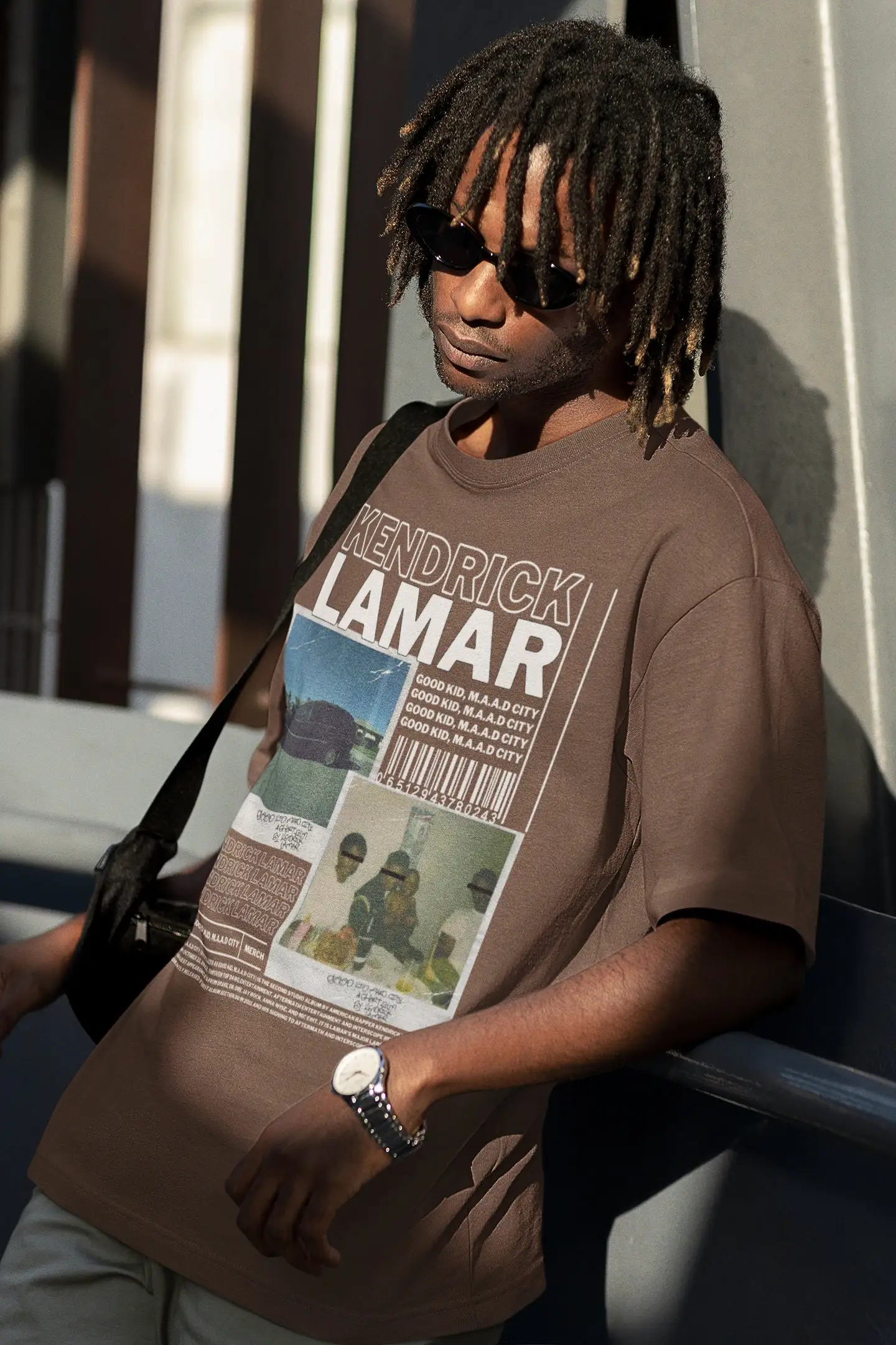 Kendrick Lamar T Shirt Vintage maad city Rapper God Kid