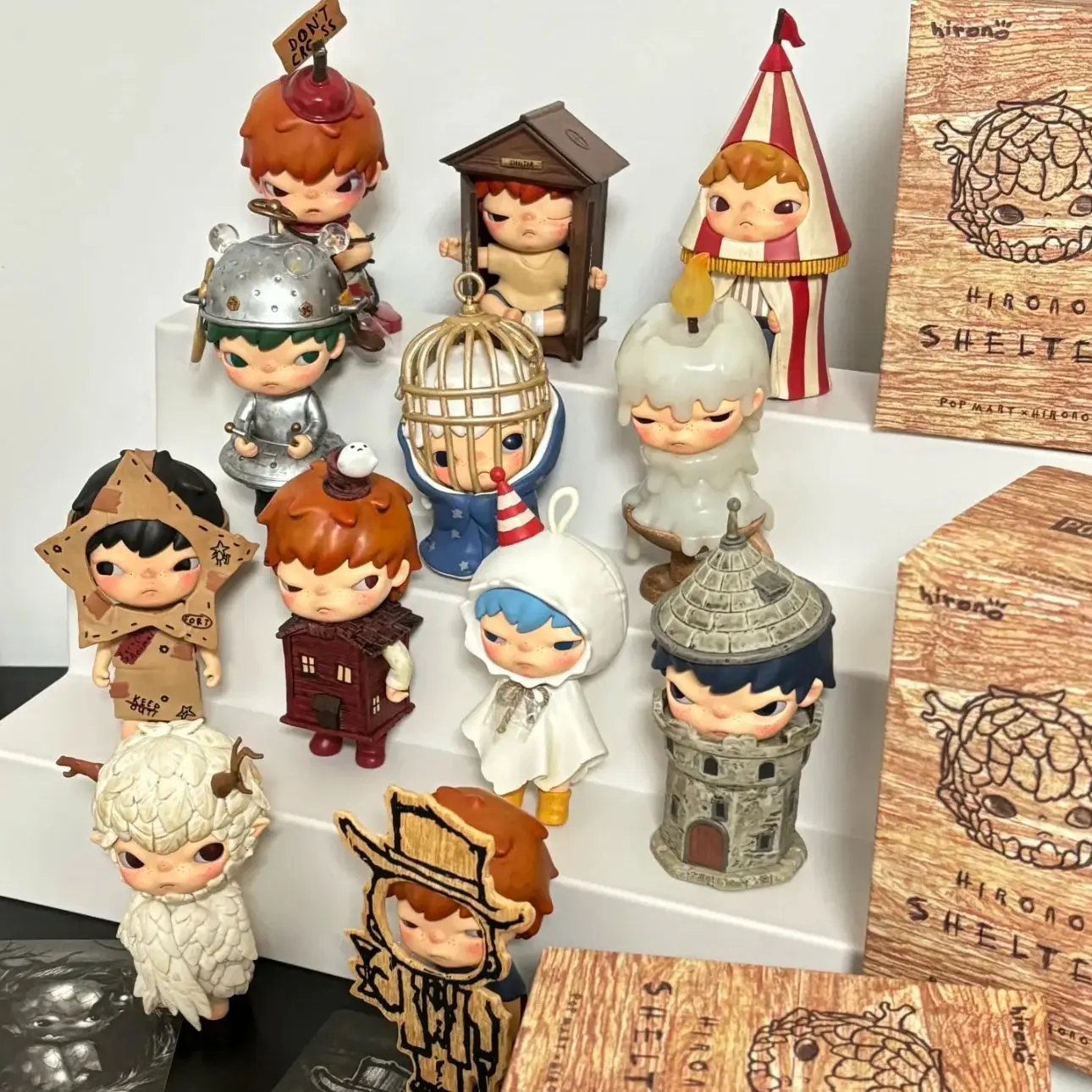 

Hirono Shelter Series Original Blind Box Mystery Box Guess Bag Toys Doll Cute Anime Figure Desktop Ornaments Collection Gift