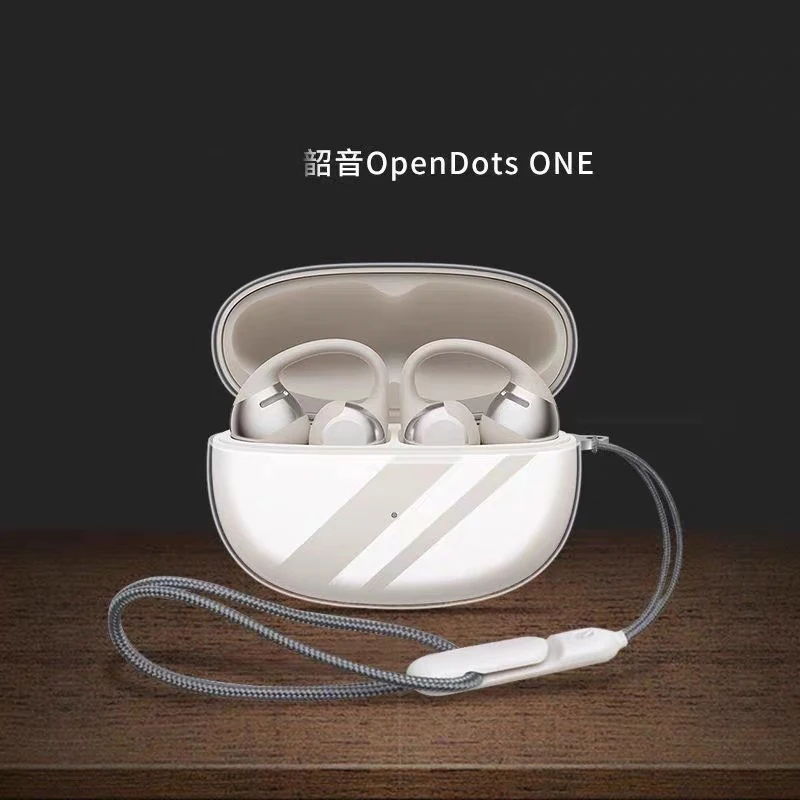 Прозрачный чехол для наушников SHOKZ с открытыми точками ONE E310, защитный чехол для беспроводных наушников
