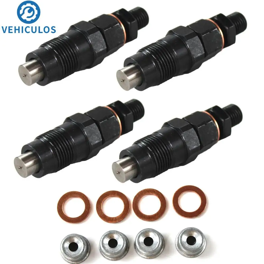 4PCS Fuel Injector Nozzle 131406490 For Perkins Engines 404-22T 104-22 403D-15 For New Holland 3415 TC30 For Case Skid Steer