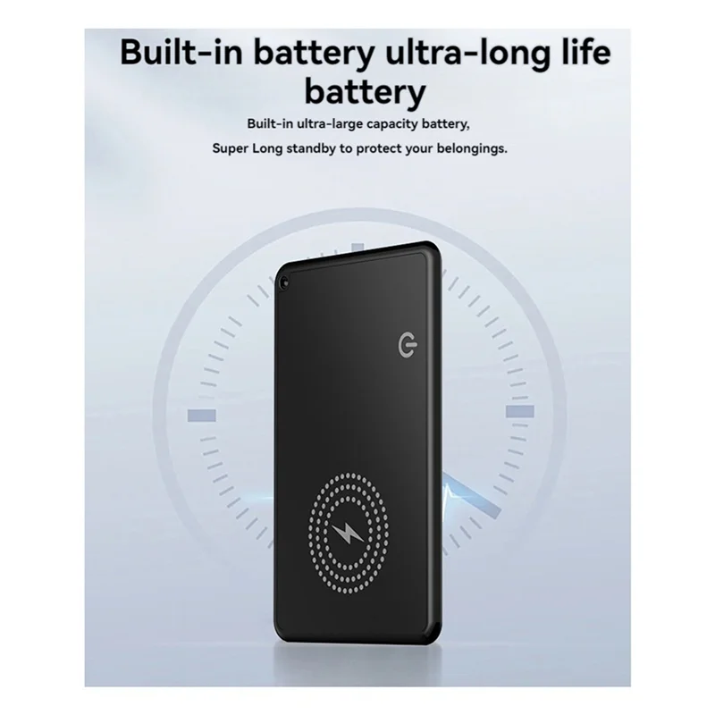 A32T-2X GPS Locator Smart Card Tracking Location Wallet Tracker Card Works With For  Find My App Thin GPS Item Finder