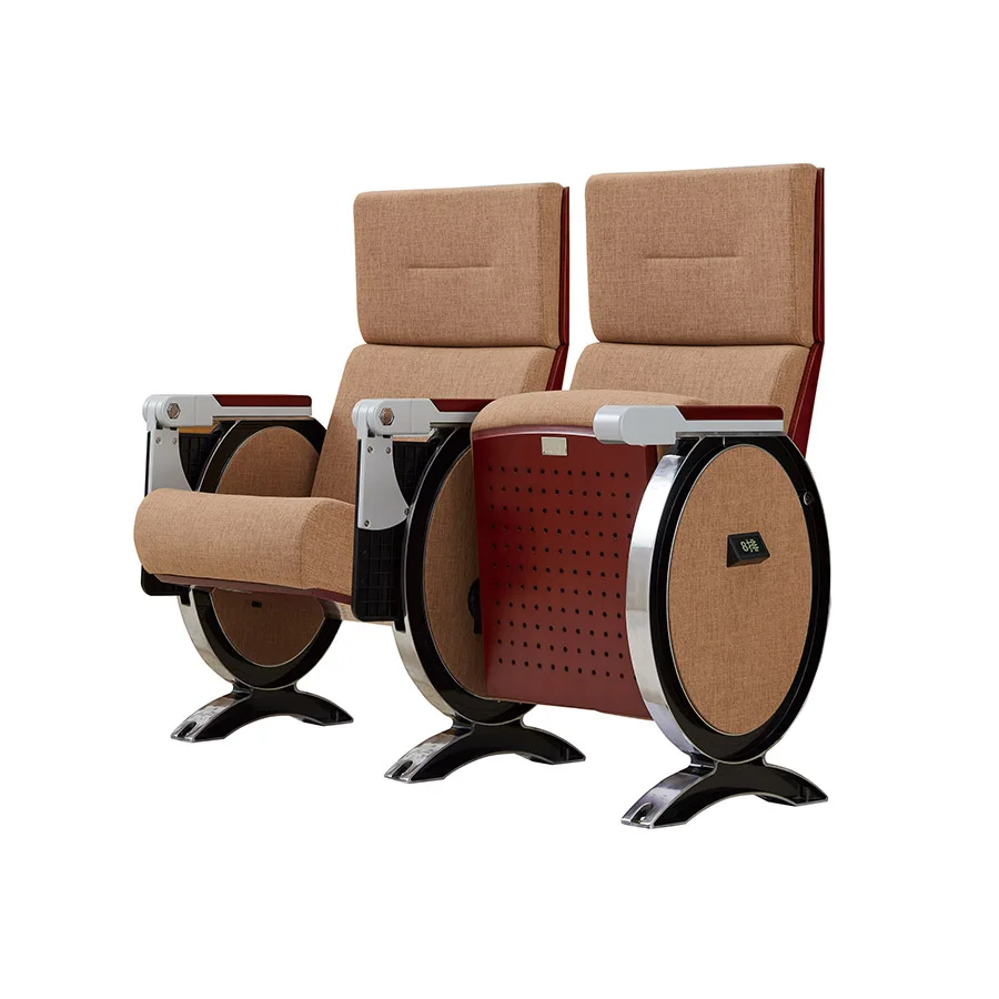 Factory Wholesale Price Modern Foldable Cinema Conference Hall Auditorium Seating Desk University College Lecture Hall Chair