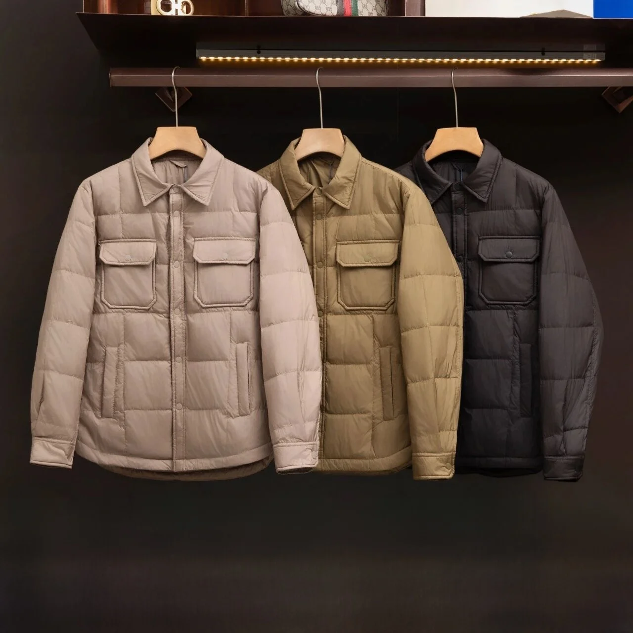 

down Jaet! 90% White Du down Filling! Winter Men's Stand Collar Outdoor Warmth Padded Coat Outerwear