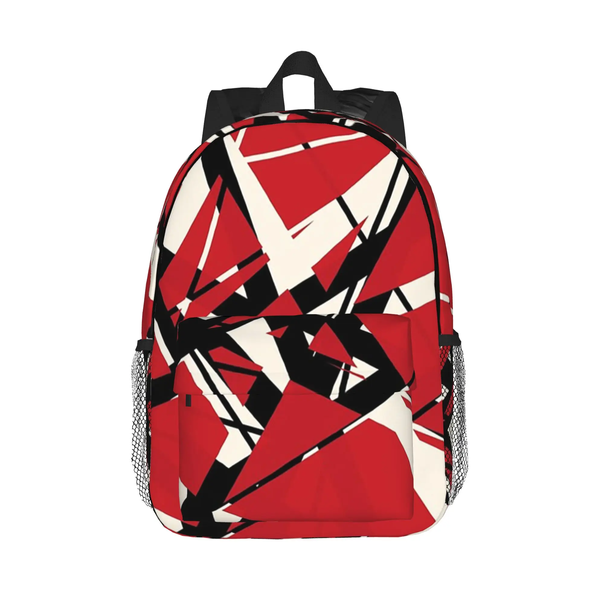 EVH authentic stripes Van Halen Backpack Hot Sale Daypack Large Capacity Boy Girl BookBag Shoulder Bags for Men Women School Bag