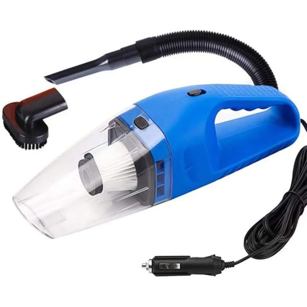 

Handheld Car Vacuum Cleaner Portable Powerful Auto Vacuum Cleaner LED Lighting for Car Home Wet/Dry Mini Vacume Cleaner(Color:C)