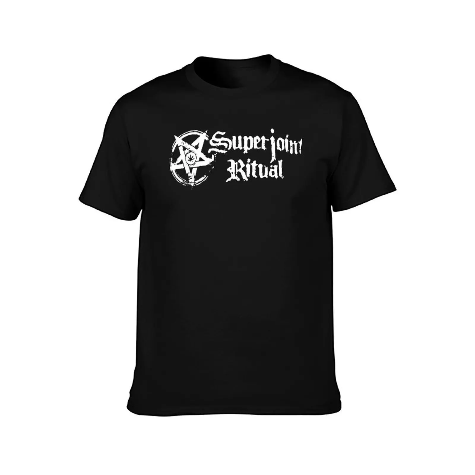 Superjoint Ritual Band Logo T-Shirt t shirts for man slim fit T-Shirt