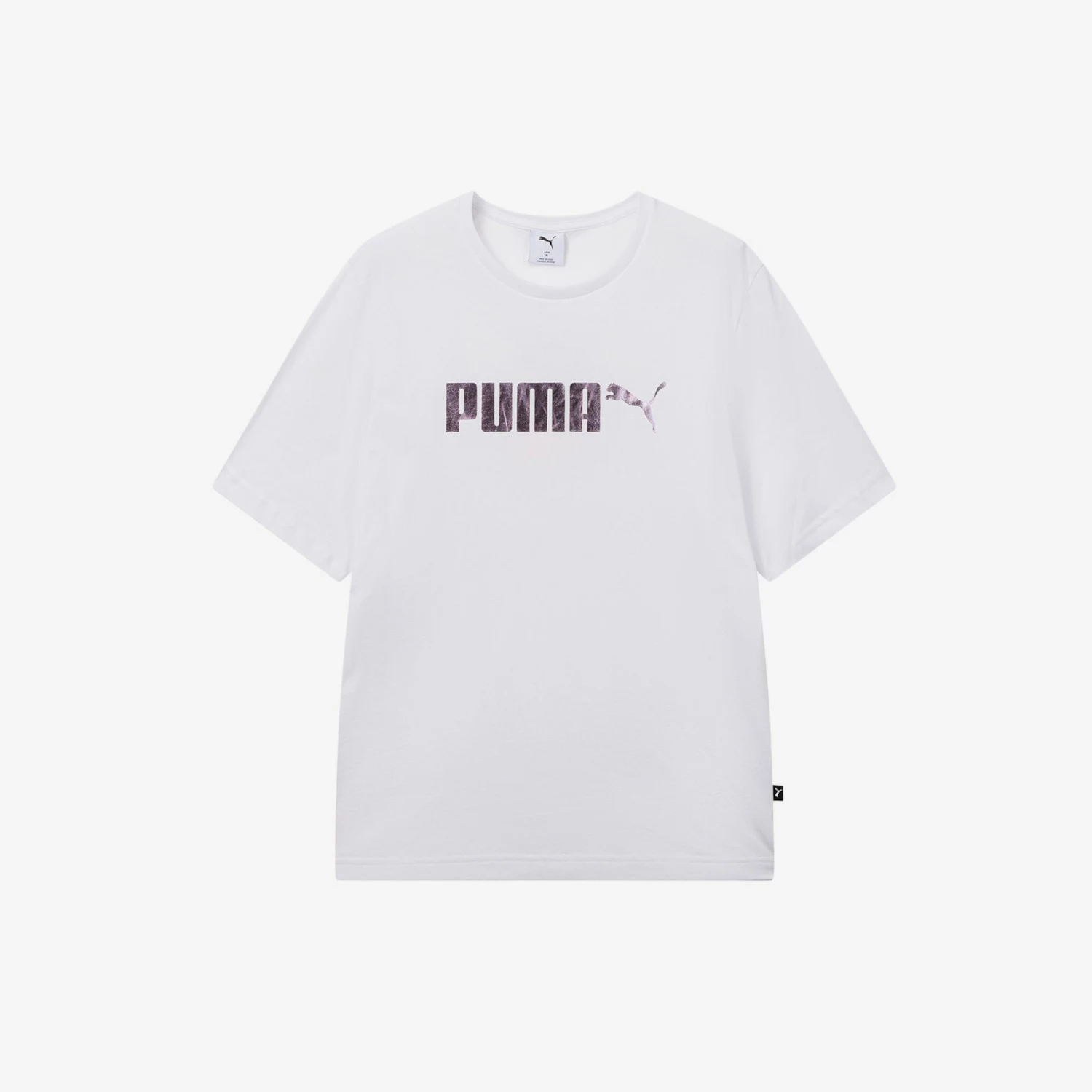 Puma genuine ESS men's fashionable round neck casual sports short sleeved T-shirt 697103-02