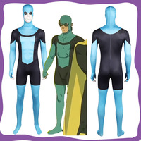 Men Mark Grayson Cosplay Jumpsuit Headgear Anime Invincible Costume for Adult Roleplay Outfits Halloween Carnival COS Clothing
