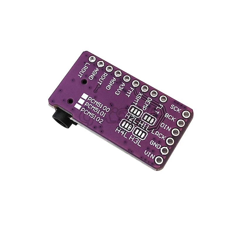 مشغل صوت رقمي لتوت العليق بي ، PCM5102 DAC ، 12S IIS متحكم ، وحدة فك التشفير ، استخدام واجهة PCM5 102A
