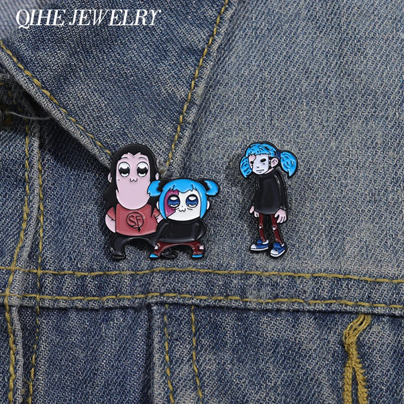 Horror Game Sally Face Brooch Enamel Pins Indie Adventure Game Lapel Badge Backpack Jacket Clothing Accessories Jewelry Gift