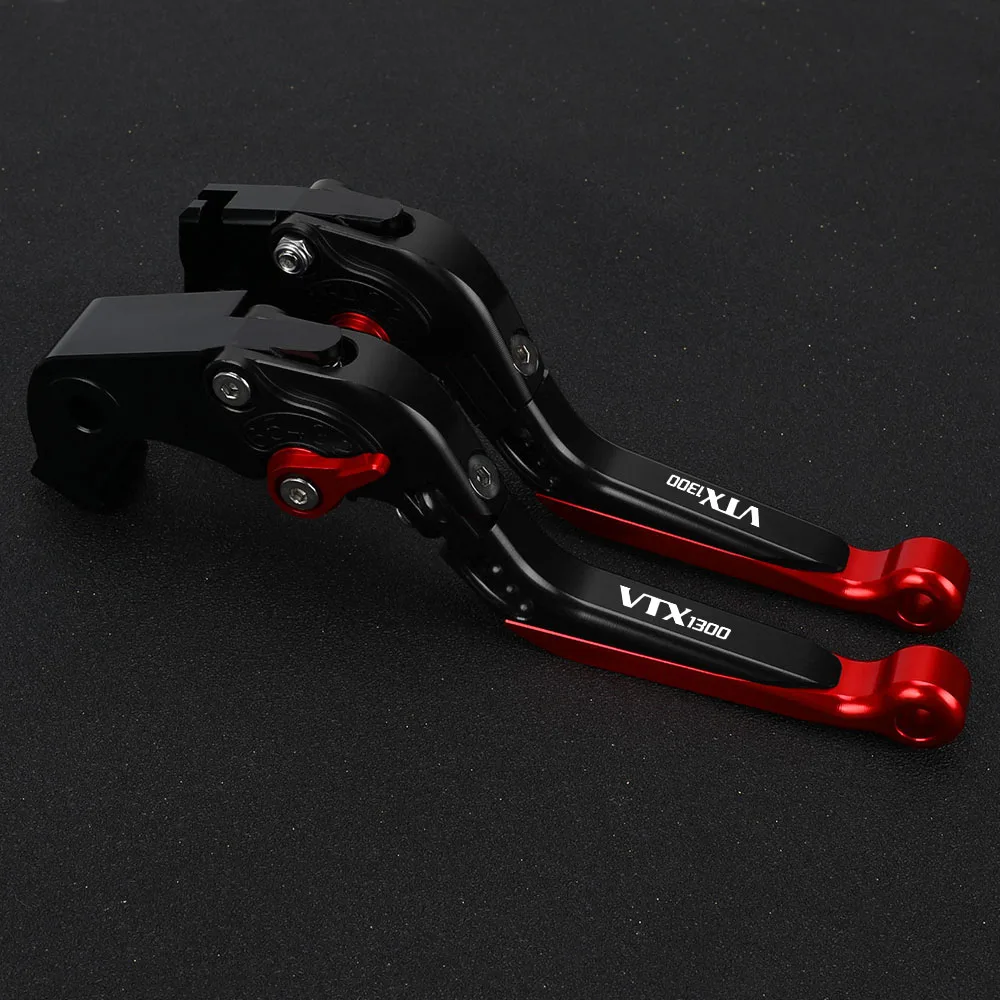 

FOR Honda VTX1300 VTX 1300 2003-2009 Motorcycle Hand Brake Clutch Adjustable Levers Handle Folding Extendable Lever grip