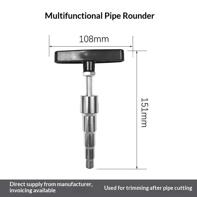 Manual Pipe Expander Non-Slip T-Handle Heavy Duty Copper Tube Flaring Tool for Household Appliance Repair view 5