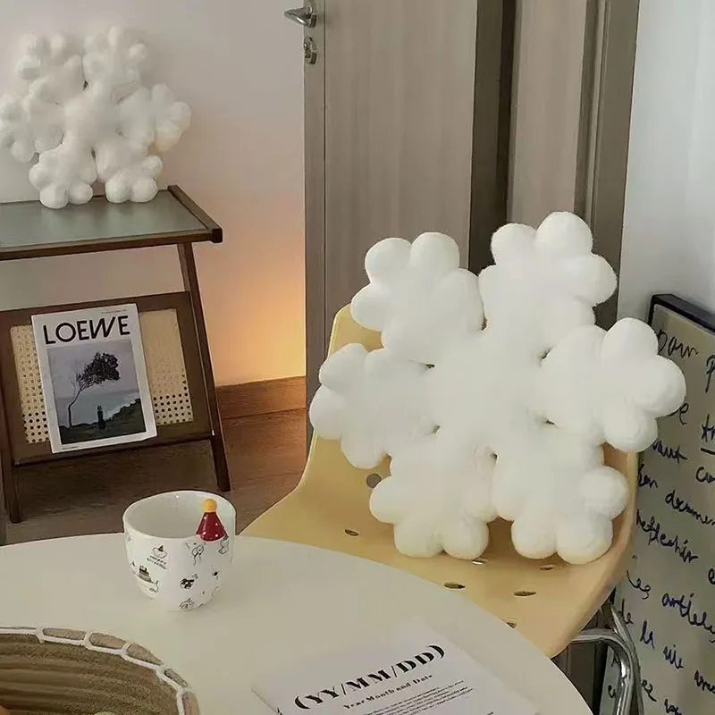 

Cartoon Snowflake Pillows Cushions Creative Christmas Gifts For Boys And Girls