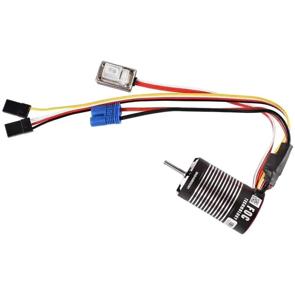 HOBBYWING QUICRUN Fusion Mini16 30A 3000KV Brushless ESC + Motor Combo - Waterproof Sensored for 1/16 1/18 RC Crawler Cars