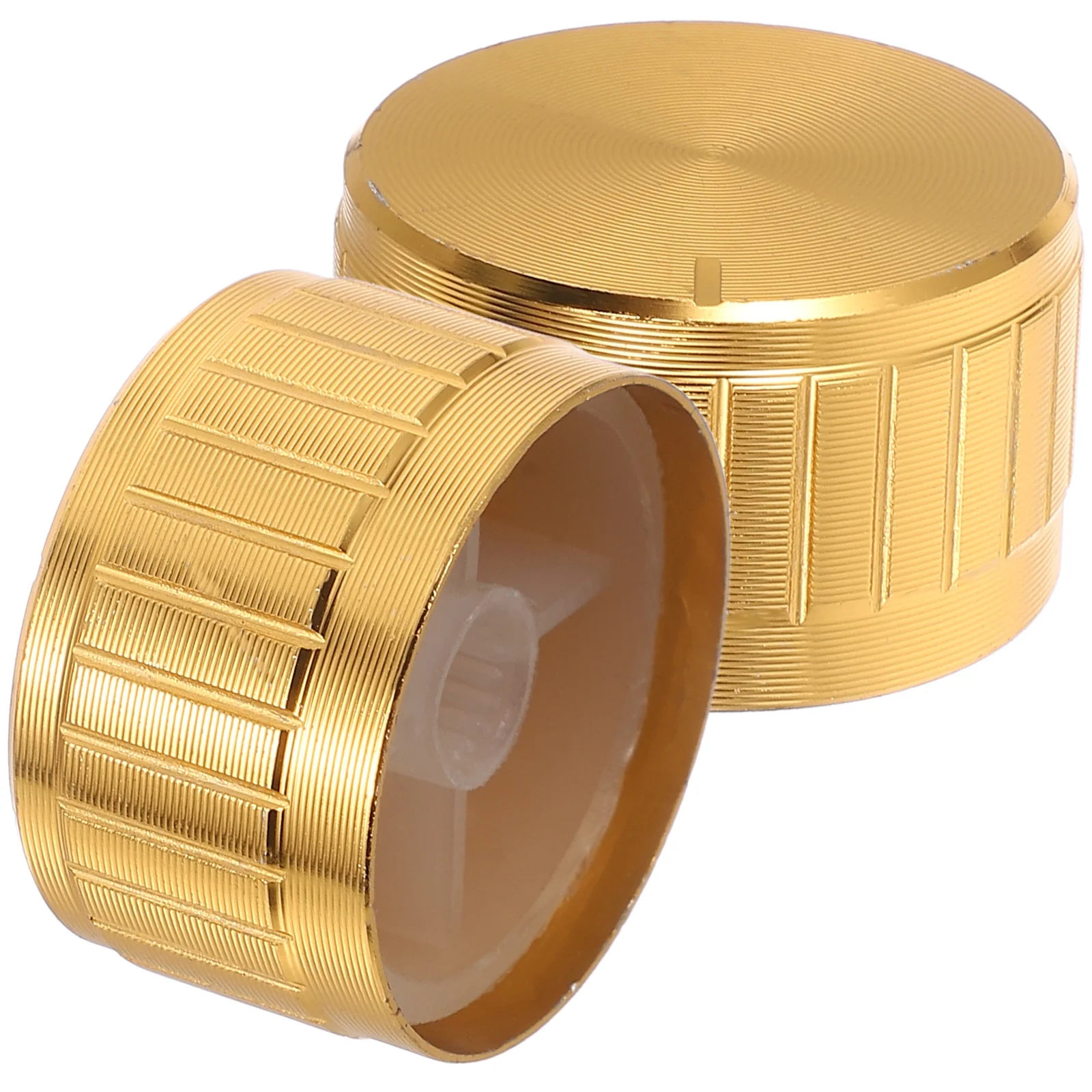 

2 pcs Electric Stove Temperature Control Switch Knobs Replacement, Universal Zinc Alloy Adjustable Heater Control Dial For