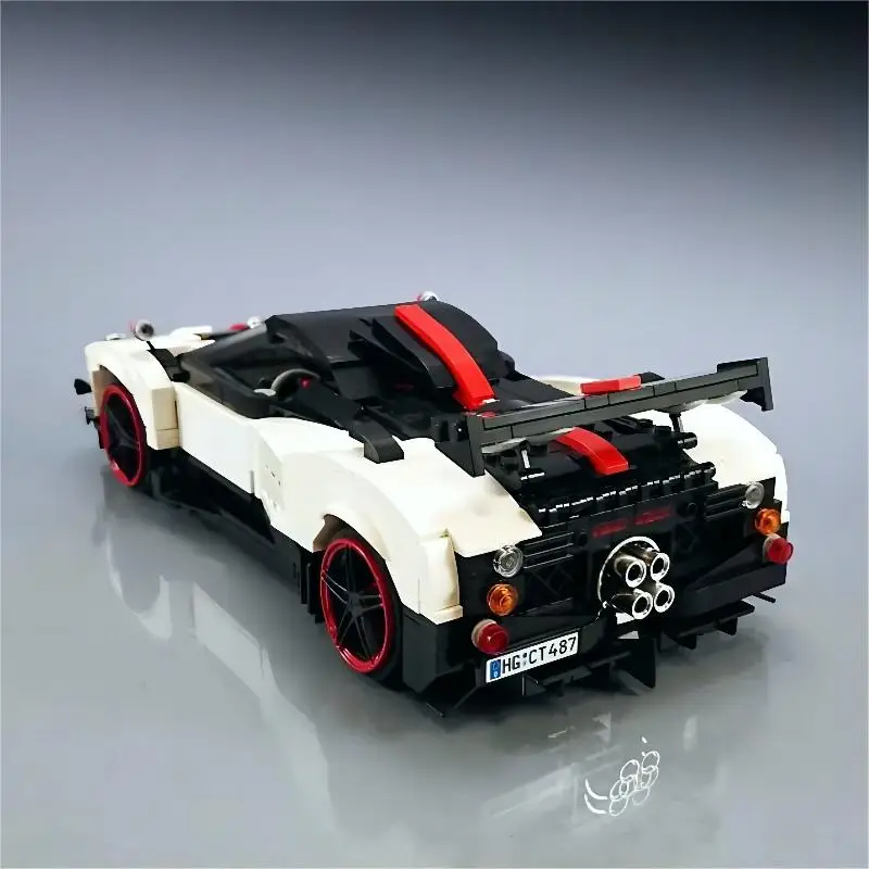 MOC-22208 Mattoncini da Costruzione Modello Auto Sportiva Decappottabile di Alta Gamma 971 Pezzi Tecnologia Modulare Regalo Giocattolo da Assemblare