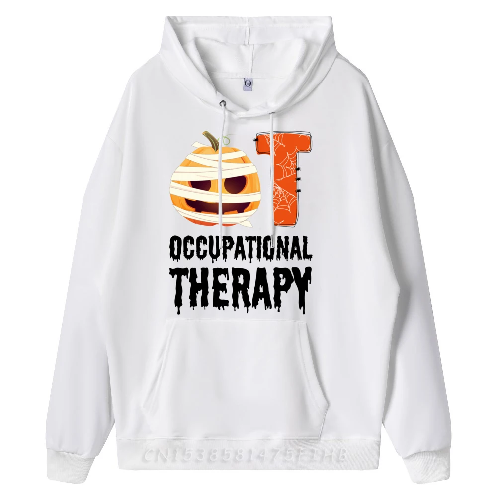 Fun Groovy Occupational Therapist Cute OT Therapy Halloween Vintage Sweatshirts Luxury Hoodie