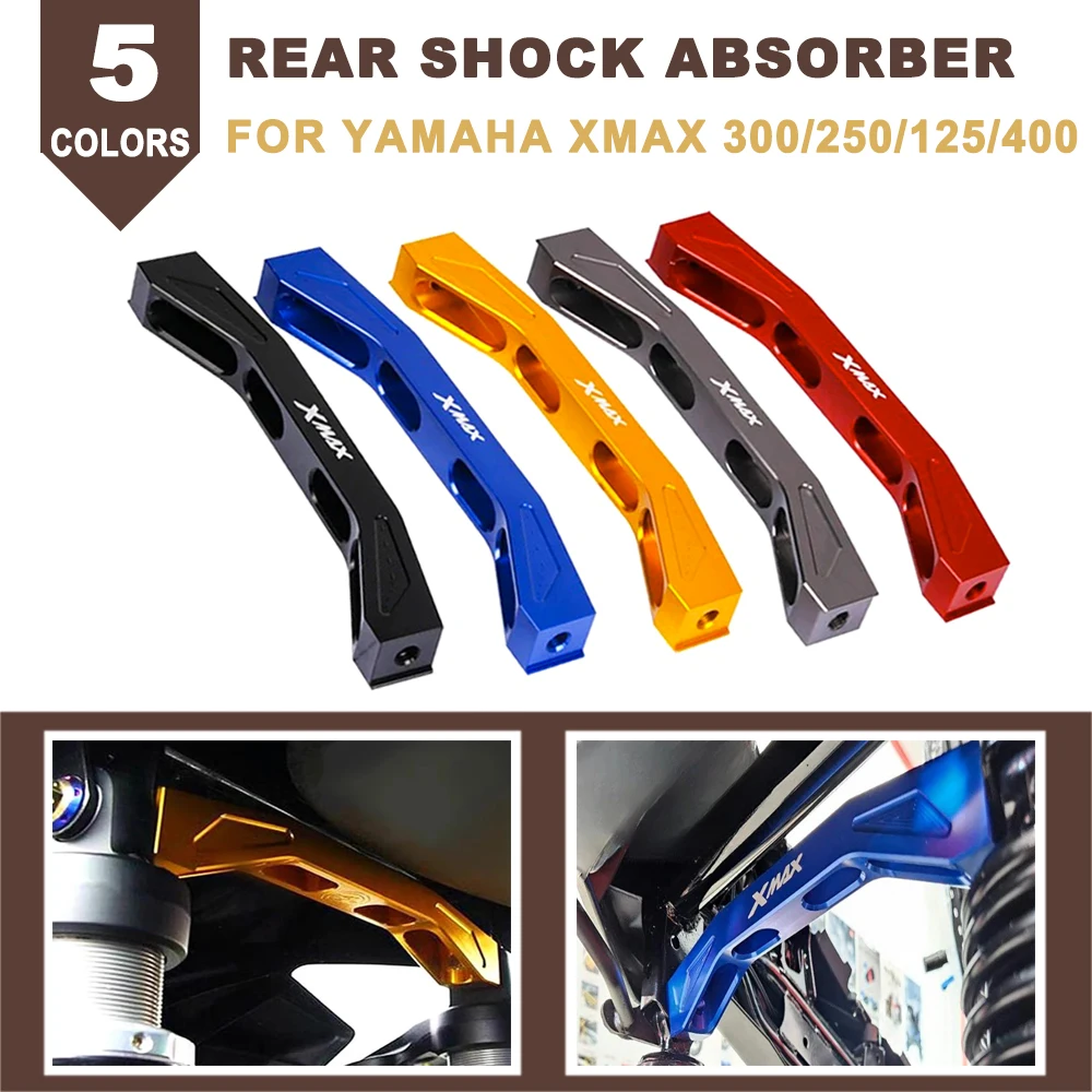 

Motorcycle CNC Rear Shock Suspension Absorber Fork Bracket Holder Stabilizer Lever Accessories For YAMAHA XMAX300 XMAX 300 250