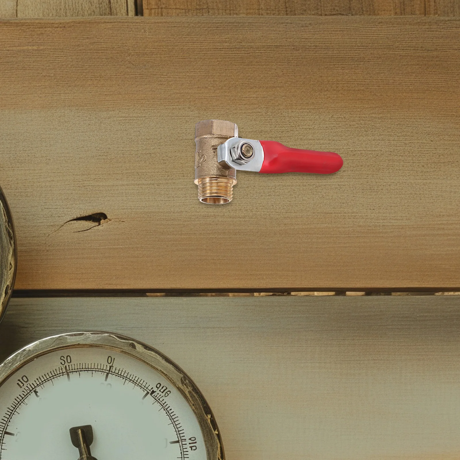 

Reliable Air Operated Brass Ball Valve for Water Heating Systems High- Fittings Home Repair