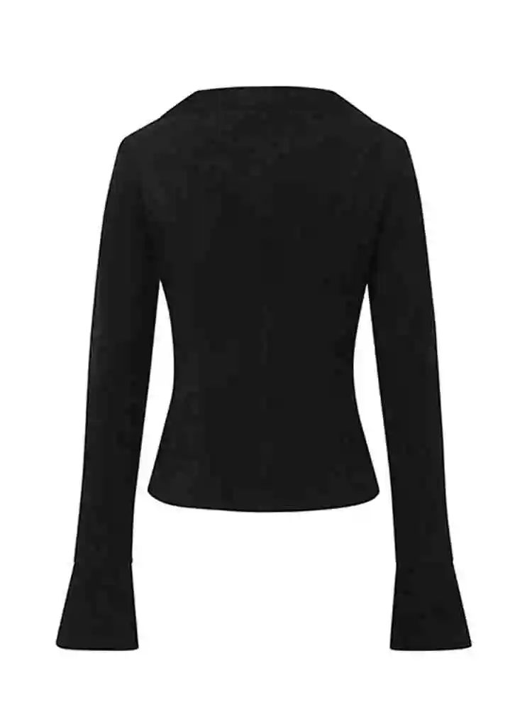 Visual Sle ort مصممة Jaet North Island Studio بقصة ضيقة وياقة مدببة ثلاثية الأبعاد ملابس خارجية للنساء Faion Spring Coll... #2