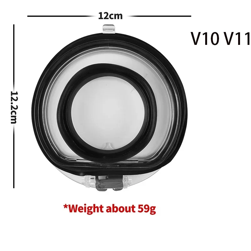 غطاء صندوق الغبار لمكنسة Dyson الكهربائية ، Dyson V10 ، V11 ، V15 ، SV12 ، SV14 ، SV15 ، SV22 ، غطاء كوب الأوساخ