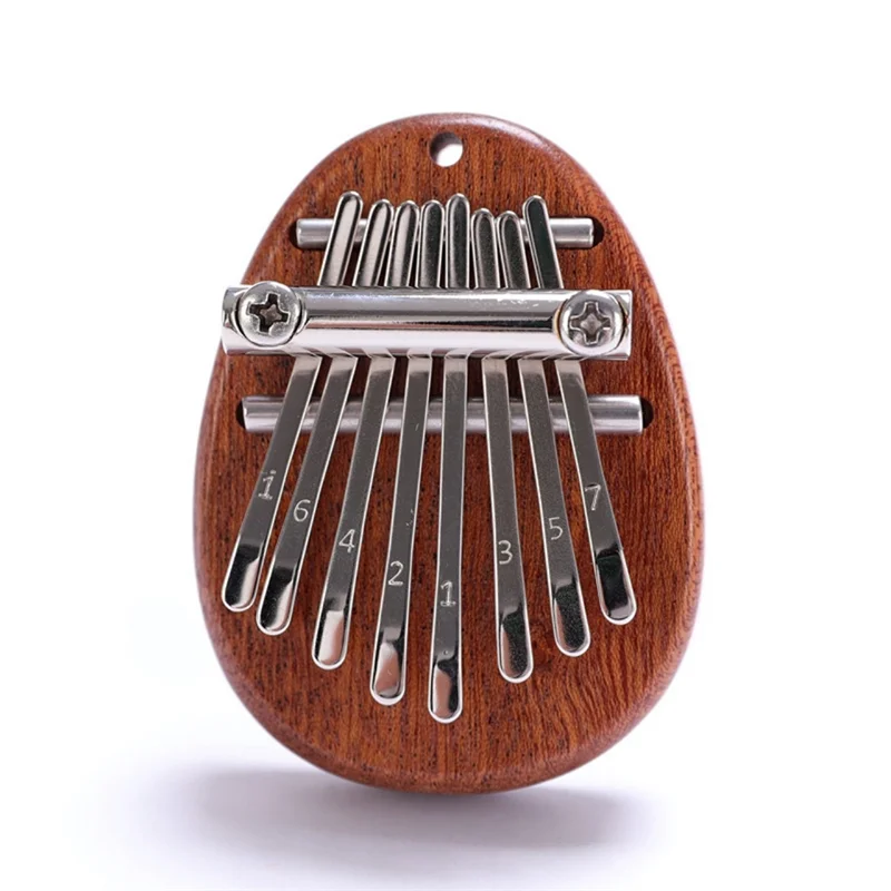 Mini Thumbhard 8-Tone Piano Musical Good Portable Instrument Gift for Beginners Music Lovers