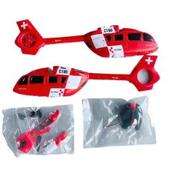 RC ERA C190 RC Helicopter H145 Części zamienne Akcesoria Nadwozie Shell Canopy ze śrubami